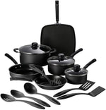 Tramontina Primaware 15-Piece Non Stick Cookware Set with Lids and Utensils