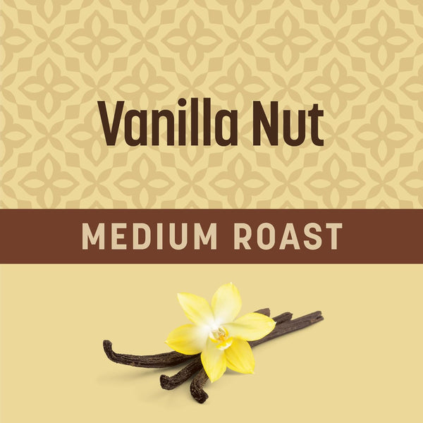 Don Francisco's Vanilla Nut Flavored Coffee Pods, 100 Count, Medium Roast, Keurig Compatible