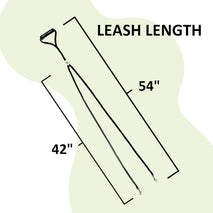 Caldwell's Pet Supply Co. Dual Dog Leash, Heavy Duty, 54" Long, Nylon/Polyester Blend, for Small, Medium, or Large Dogs
