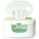 Momcozy baby wipe warmer with large capacity, spring design, fast heating, and night light