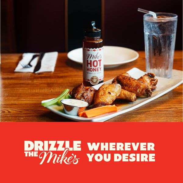 Mike's Hot Honey, 10oz Original Bottles, Spicy Honey Infused with Chili Peppers, Kosher, Gluten-Free, Paleo-Friendly