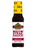 texas roadhouse classic steak sauce 12 oz bottle made with vinegar onion and garlic