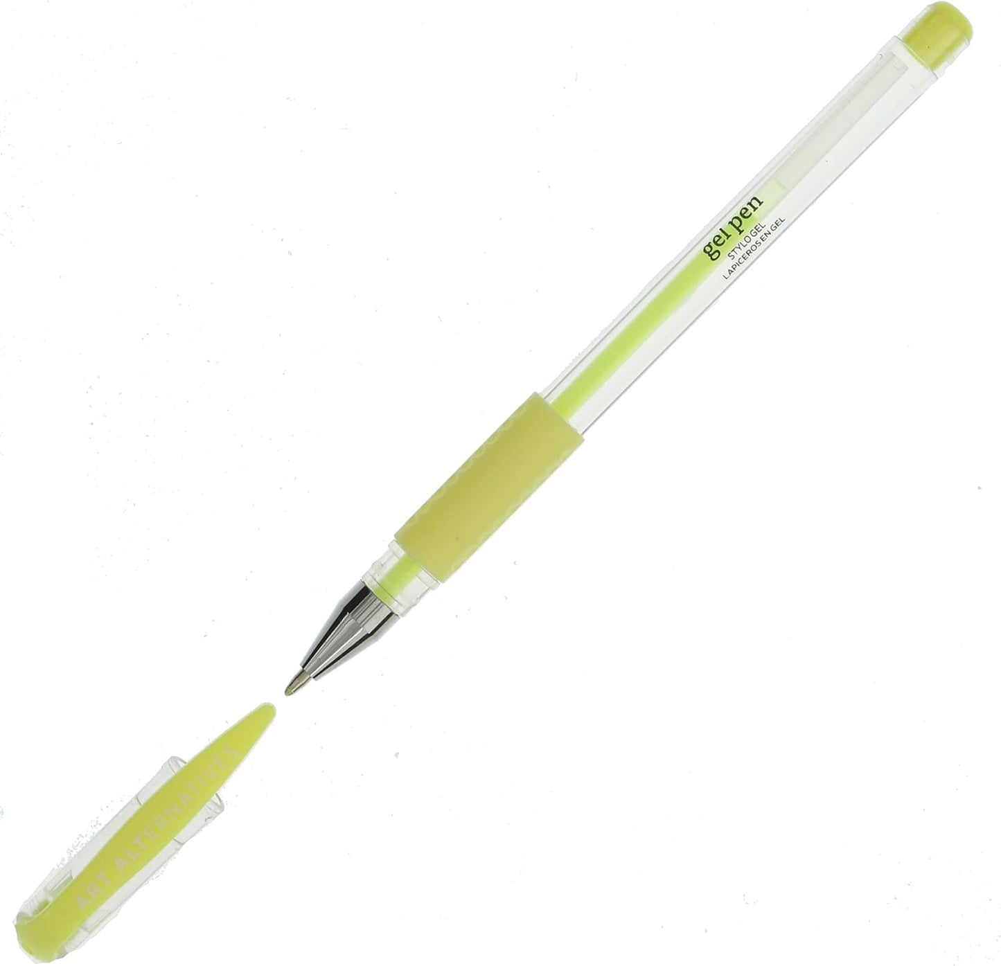 Art Alternatives Gel Pen, Metallic Pink - Ballpoint - Non-Smear + Quick Dry - Writing, Drawing, Coloring, Journal, Planner