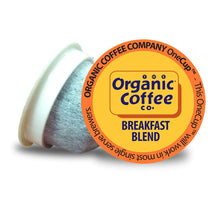 The Organic Coffee Co. Compostable Coffee Pods - Breakfast Blend, 80 Ct, K Cup Compatible