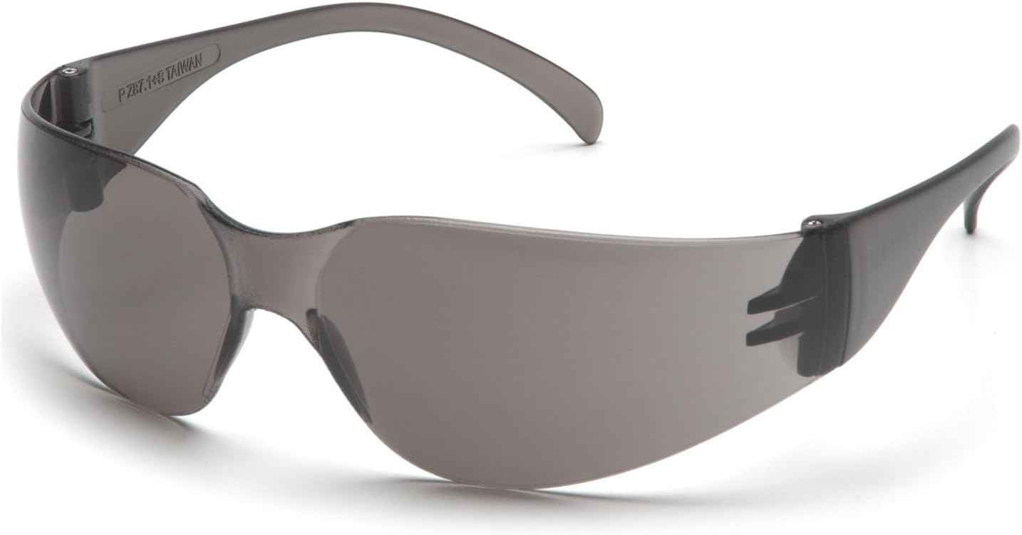 Pyramex Intruder Safety Eyewear Clear Frame Full Foam Padding Clear Anti-Fog Lens | Full Foam Padding, Clear Frame