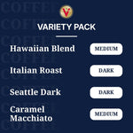 Victor Allen's Coffee Variety Pack, 96 Count, Single Serve Coffee Pods for Keurig K-Cup Brewers