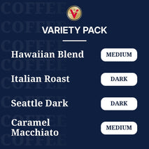 Victor Allen's Coffee Variety Pack, 96 Count, Single Serve Coffee Pods for Keurig K-Cup Brewers
