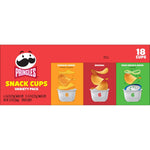 Pringles Potato Crisps Chips Variety Pack Snack Cups 12.9oz Box