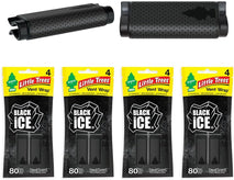 little trees car air freshener black ice 16 pack masculine fragrance