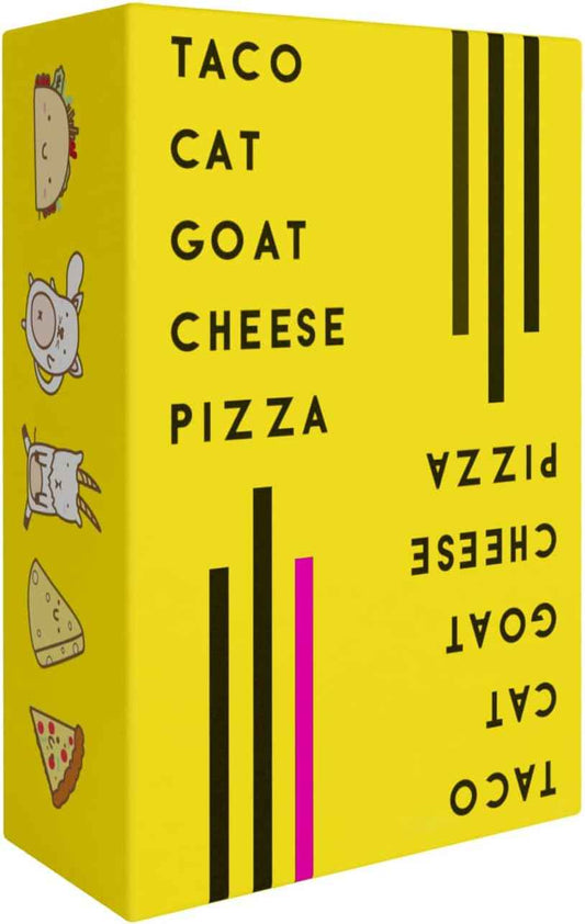 Taco Cat Goat Cheese Pizza Wildly Entertaining Card Game for Family and Group Game Night | Easy to Learn and Play with 10-15 Minute Rounds | Fun for Kids, Teens, Adults, and Families | 2-8 Players