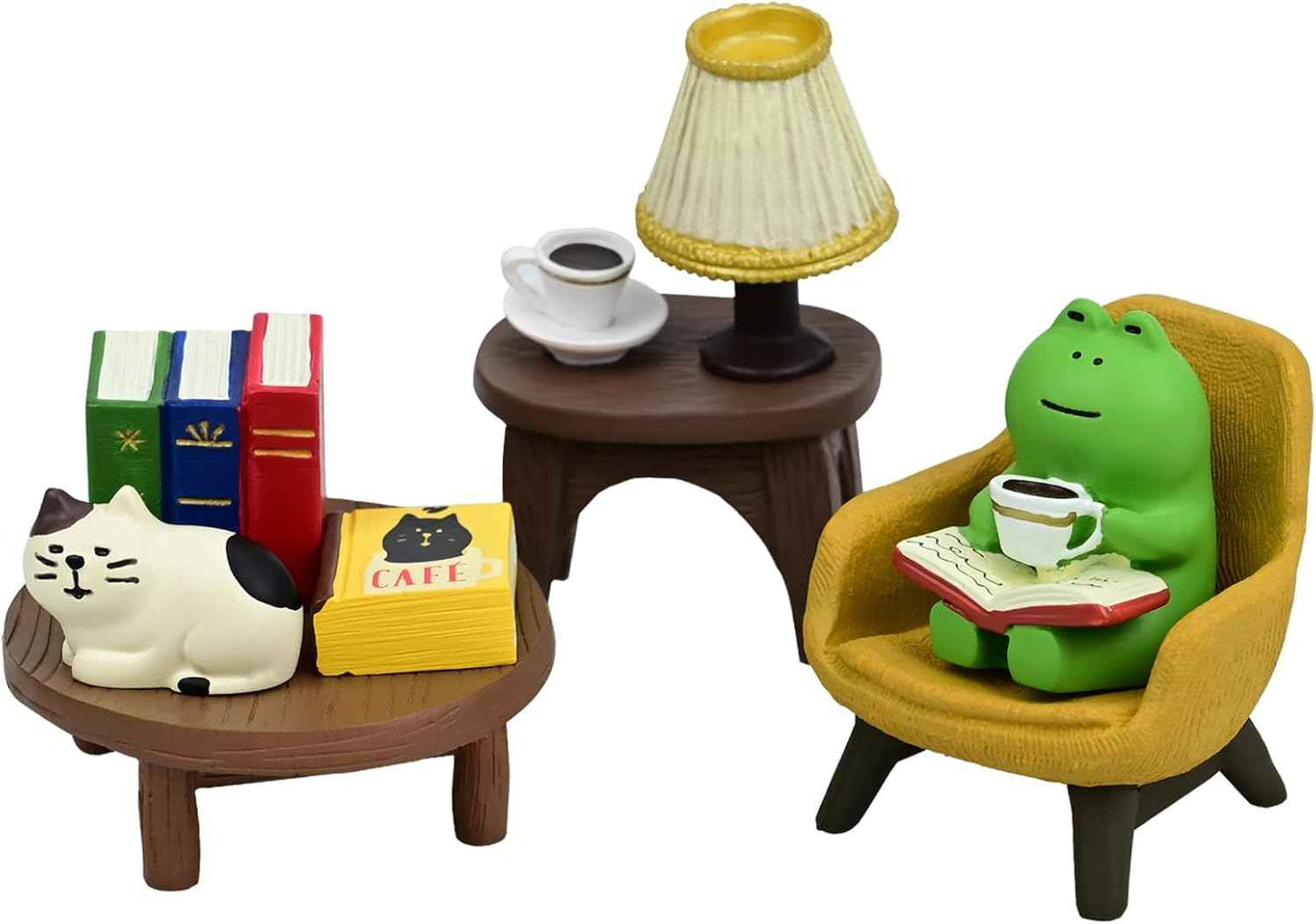 Miniature Frog Figurines Statue, Adorable Frog Collectibles for Desk and Bedroom Decor, Perfect Indoor Home Decorations and Gifts