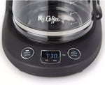 12-cup programmable coffeemaker with brew now or later feature