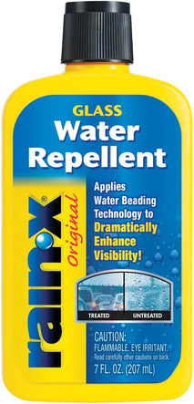 Rain-X 800002243 Glass Treatment, 7 oz, exterior glass treatment for improved wet weather driving visibility