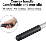 Windshield cleaning tool with 4 washable microfiber pads, extendable long handle, and reusable cleaner kit for auto, office, and home in green