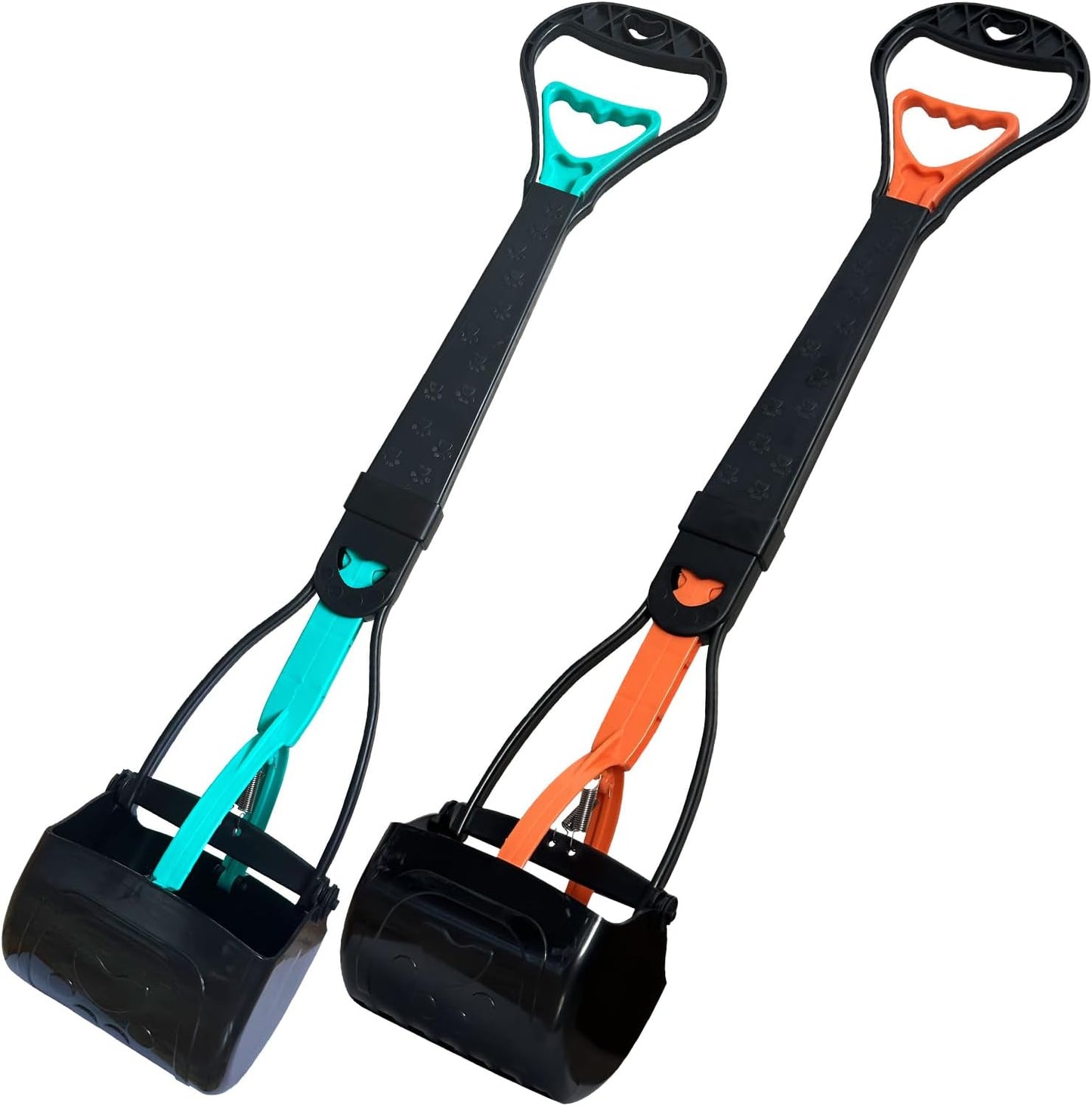 Non-Breakable Pooper Scooper for Large Medium & Small Dogs Heavy Duty, 28“Long Handled Dog Poop Scooper for Grass,Durable Dog Poop Pick Up Tool, Poop Grabber
