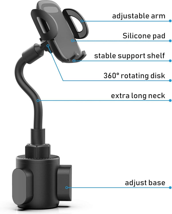 Adjustable Car Phone Holder for Universal Compatibility
