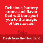 Popcorn Indiana Movie Theater Butter Popcorn 3 oz Bags 6 Pack Pre Popped Gluten Free Made with Real Butter