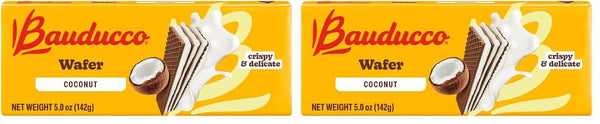 Bauducco Chocolate and Vanilla Wafer Cookies, 28.2oz, Pack of 20