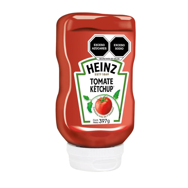 Heinz 14 oz Tomato Ketchup, Gluten-Free, America's Favorite, Inverted Squeezable Bottle