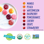 yumearth organic vitamin c pops variety pack, 40 assorted fruit flavors, allergy friendly, gluten free, non-gmo, vegan