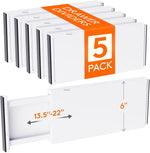 Drawer Dividers for Clothes and Kitchen Utensils, Adjustable and Expandable