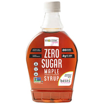 Wholesome Yum Zero Sugar Maple Syrup: Keto, Natural, Sugar-Free, Gluten-Free, Vegan (12 oz Plastic Bottle)