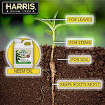 HARRIS Neem Oil Cold Pressed Water Soluble Concentrate, Makes 12 Gallons