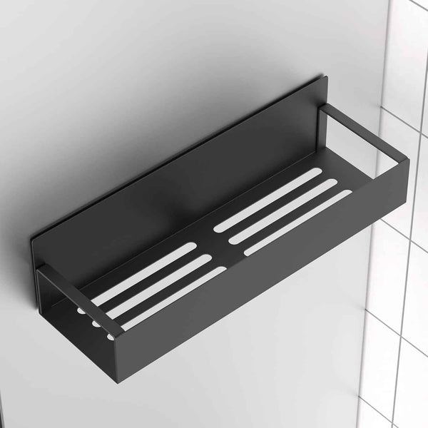 Metal 4 Pack Magnetic Spice Storage Rack Organizer for Refrigerator and Oven, Black Fridge Organizers and Storage