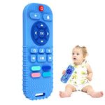 Hooku 2 Pack silicone teething toys for babies 0-6 months, teethers for babies 6-12 months with remote teether, sensory toys