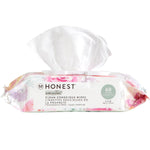 Honest Company Hypoallergenic Baby Wipes for Sensitive Skin, Fragrance-Free, 576 Count (6 Packs of 96)