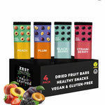 Fruit Snacks by Zest Delites, Apple-Based Strips, 36 Pieces, 0.88 oz Each
