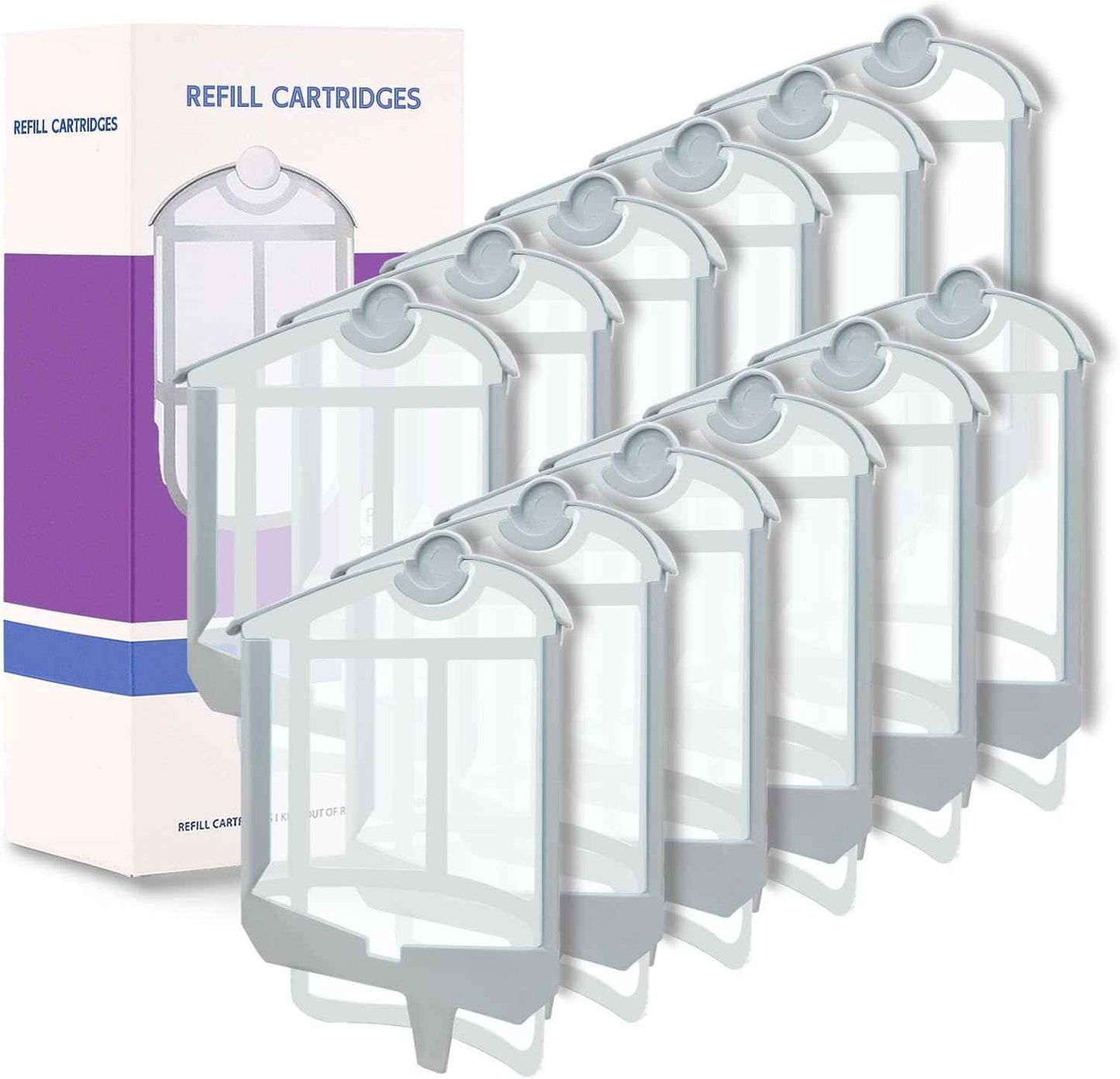ZVVN 8 Pack Refill Cartridges, Refills Compatible with Indoor Light M364A and Max, Replacement 100% Fit (8 Refill Cartridges)