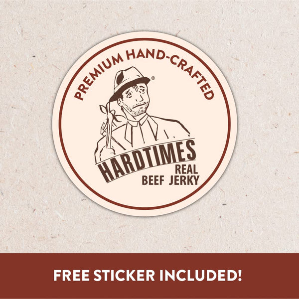 Handcrafted Black Pepper Beef Jerky 8 oz Jar