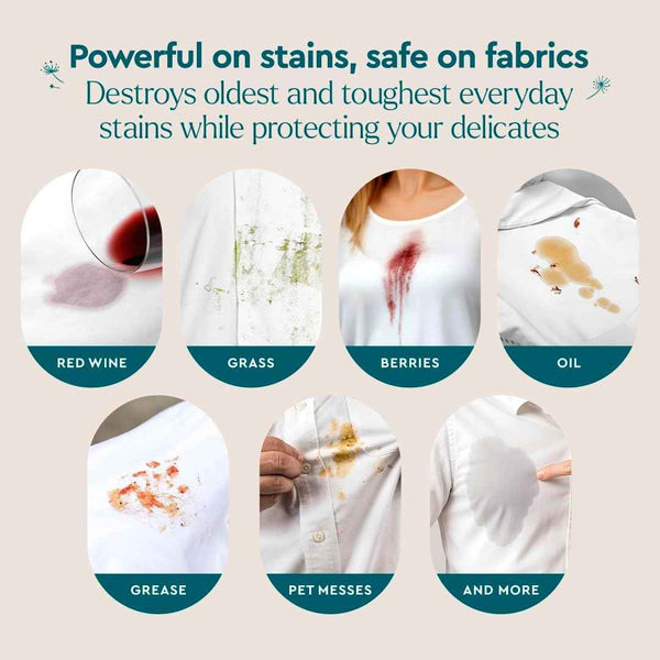 Puracy Natural Stain Remover, Unscented Laundry and Spot Cleaner for Clothes, Baby, and Kids
