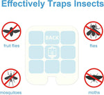 40 Pack Refill Glue Cards Compatible with Safer Home SH502 and Dynatrap DT3005W Dot Indoor Fly Trap Plug-in Insect Trap Replacement Sticky Glue Boards