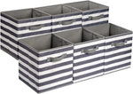 Amazon Basics Collapsible Fabric Storage Cubes Organizer with Handles