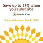 Simple Mills Almond Flour Crackers, Farmhouse Cheddar, 4.25 oz, 3 count
