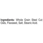 Better Oats Steel Cut Instant Oatmeal Packets, Original Flavor with Flax Seeds and Whole Grains, Quick-Cooking Breakfast, 11.6 oz Box of 10 Pouches (Pack of 6)