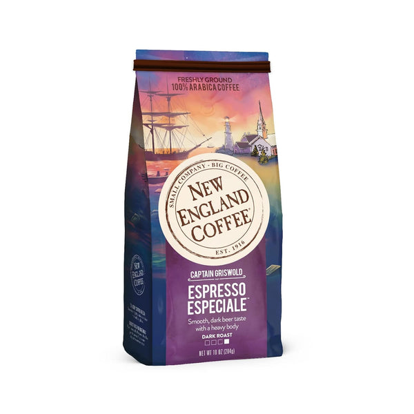 New England's 100% Arabica Breakfast Blend Medium Roast Ground Coffee, 12oz, Pack of 1