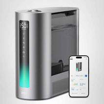 DREO 6L Humidifiers for Bedroom, Smart Warm & Cool Mist for Large Room, 60Hr Quiet Runtime for Baby, Plant, Humidity Sensor, Indicator Light, 12H Timer, Google/Alexa, HM713S