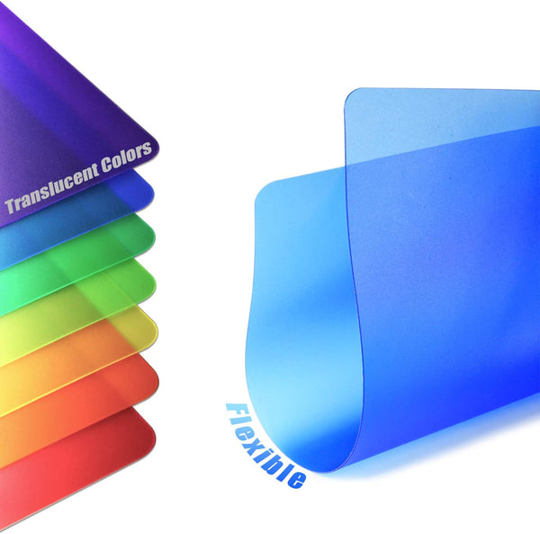 Flexible cutting boards set of 7 for kitchen use