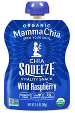 Mamma Chia Squeeze 5 variety (10 pack) Wild Raspberry,Green Magic,Blackberry bliss,Strawberry ,Mango coconut
