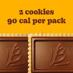 Bauducco Choco Biscuit Cookies, Individually Wrapped, 25.3 oz, Pack of 40