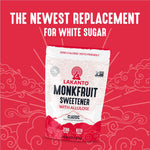Lakanto Classic Monk Fruit Sweetener with Allulose, Gluten Free, Zero Calorie, Low Carb, Non GMO, Keto, 1 lb White Sugar Substitute