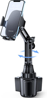 Miracase [Upgraded Version Cup Phone Holder for Car, Universal Adjustable Long Neck Car Phone Mount Cradle Friendly Compatible with iPhone Samsung Google and All 4.0-7.0 inches Smartphones