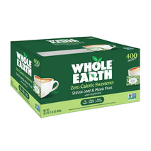 Whole Earth Sweetener Co. Stevia & Monk Fruit Sweetener, Erythritol Sweetener, Stevia Packets, Sugar Substitute, Natural Sweetener, 400 Count