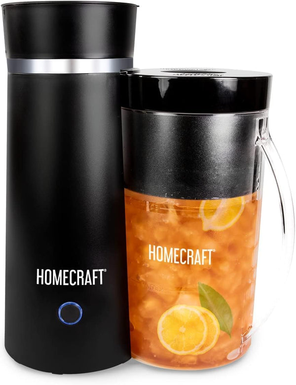 HomeCraft 3-Quart Stainless Steel Café Iced Tea and Coffee Brewing System