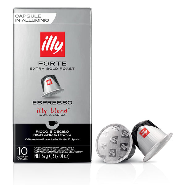 Illy Espresso Compatible Capsules for Nespresso Machines - 10 Count