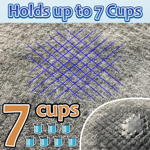 charcoal dog pee pads extra large 28”x34”, 30 count, puppy potty pads for odor control, x-large