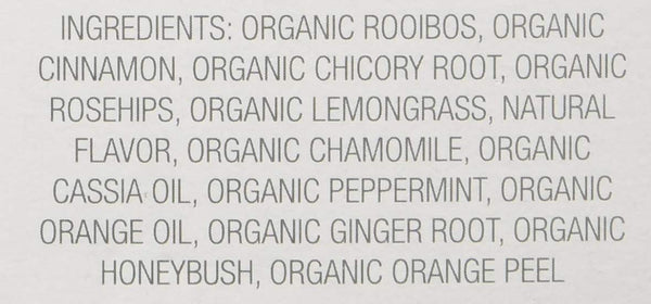 Organic Sweet & Spicy Herbal Caffeine Free Good Earth Teas 18 Tea Bags